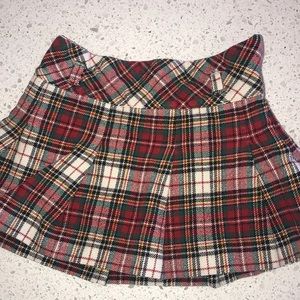 Ralph Lauren Plaid Flannel Mini Skirt 3T